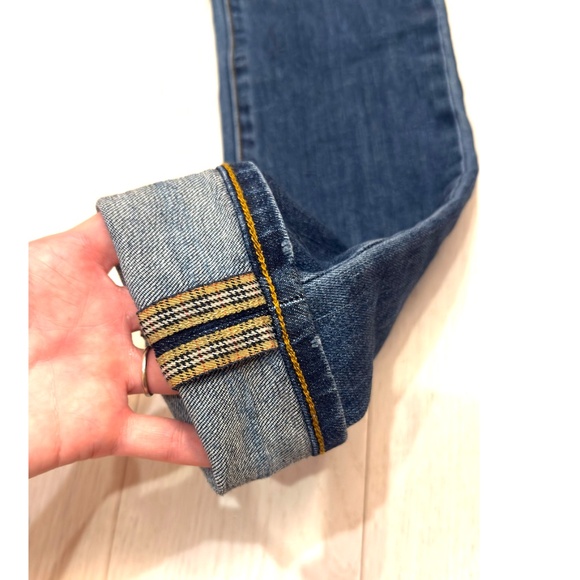 Burberry Brit Skinny Mid Rise Jeans Size 25 - Picture 3 of 7